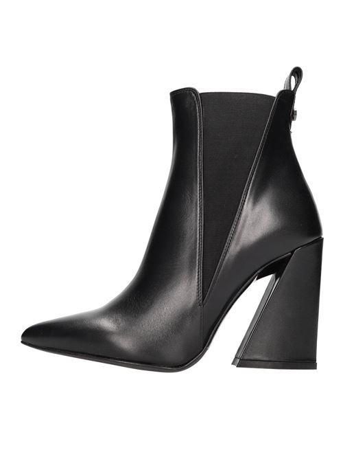 Tronchetti  beatles in pelle ALBANO | 2583 VIT.NERO